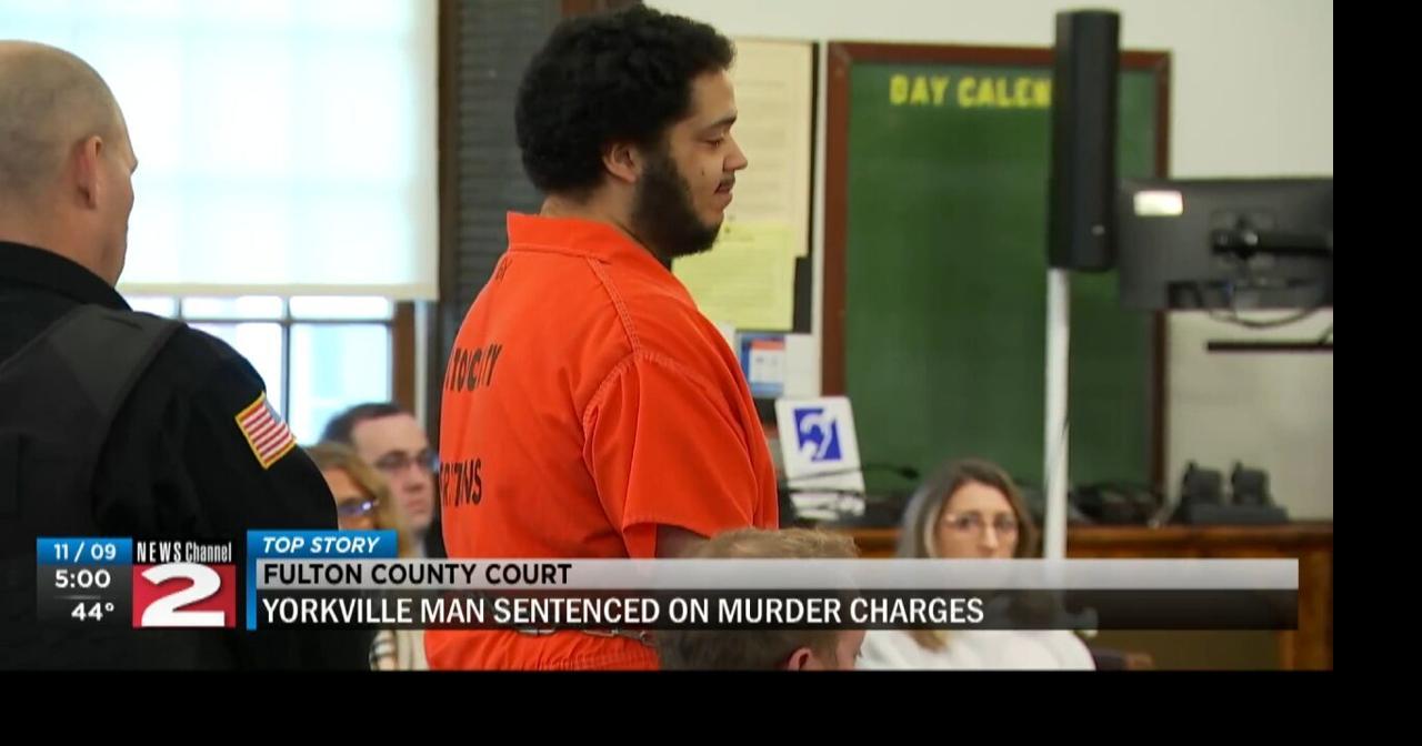 Yorkville Man Sentenced on Murder Charges Crime