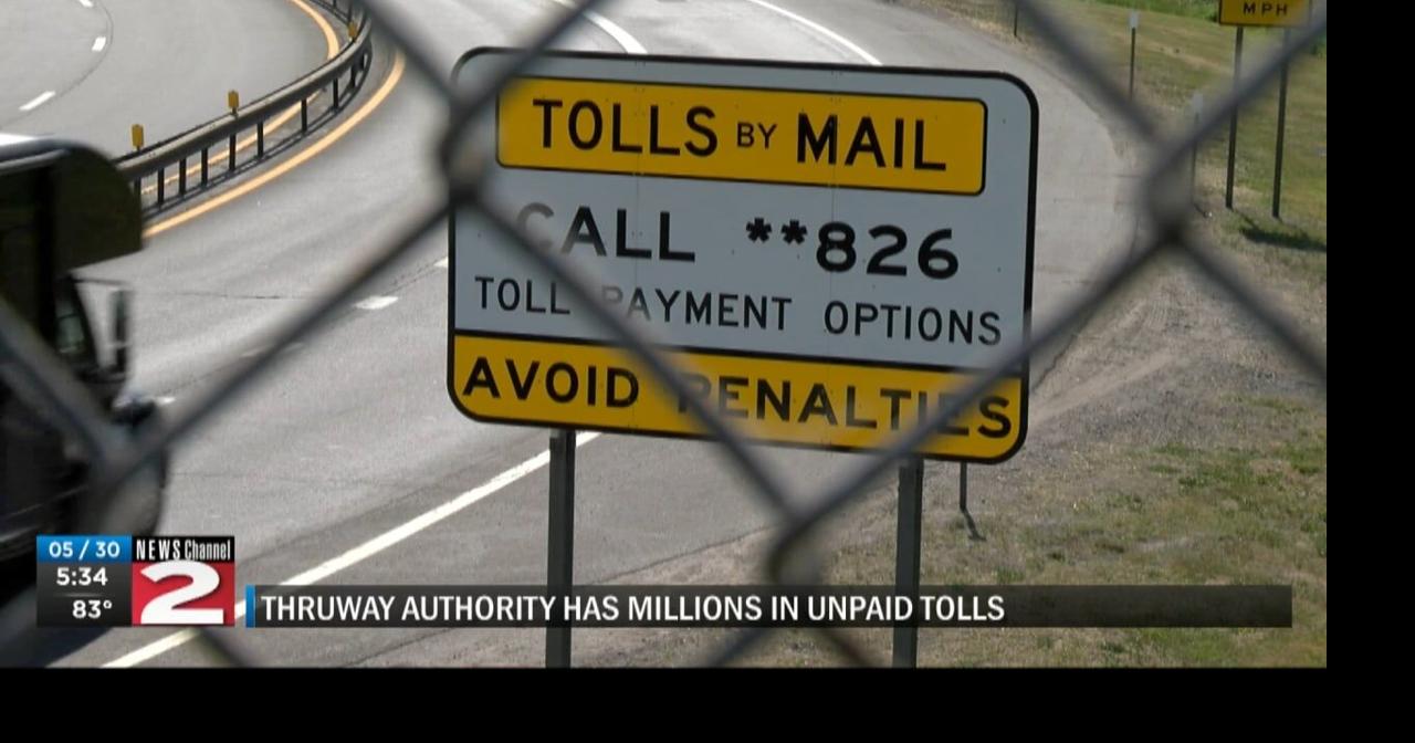Thruway Authority has Millions in unpaid tolls Local