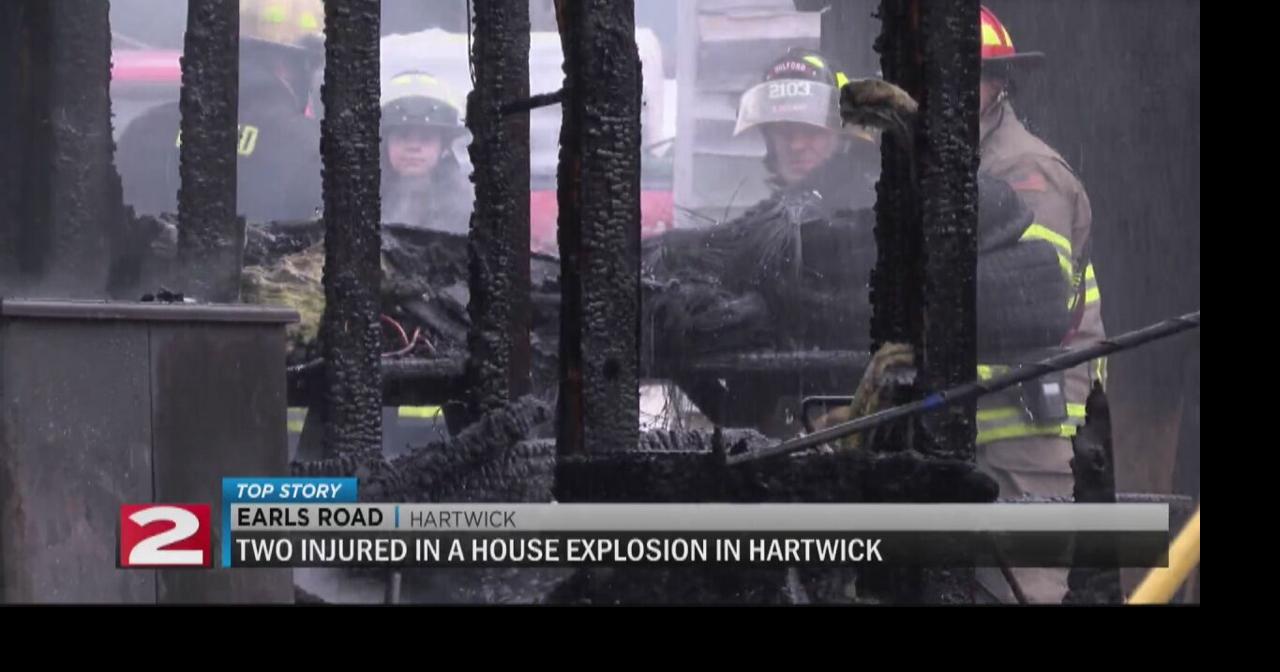 House destroyed by fire in Hartwick; 2 injured | News | wktv.com