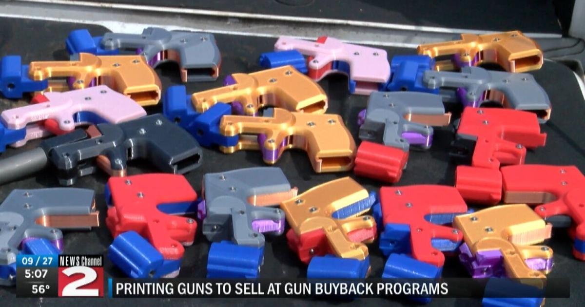 Man claims he was paid $21,000 for 3D-printed guns at New York AG's buyback event in Utica