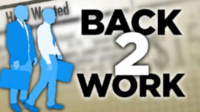 Back 2 Work job orders: Jan. 3 - 7, 2022