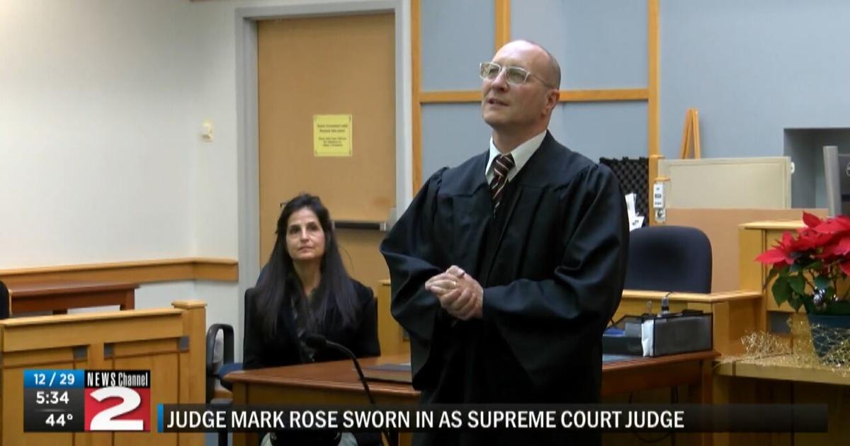 Judge Joseph R Rosa Rose sworn in as state Supreme Court judge at ceremony in Herkimer ...