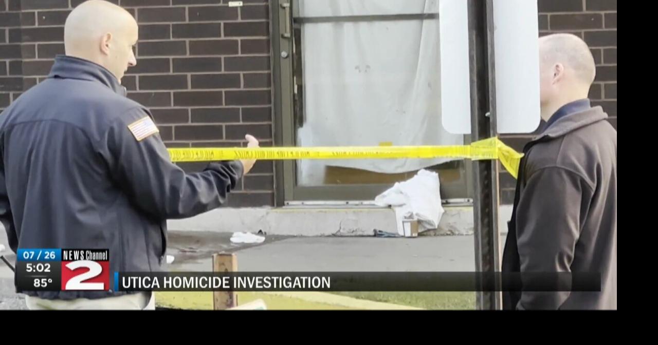 Utica Police investigate stabbing homicide outside Historical Park