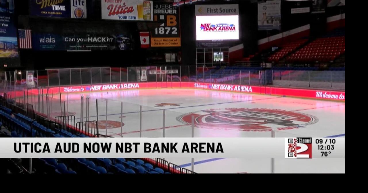 Former Adirondack Bank Center Now NBT Bank Arena at the Utica Memorial Auditorium