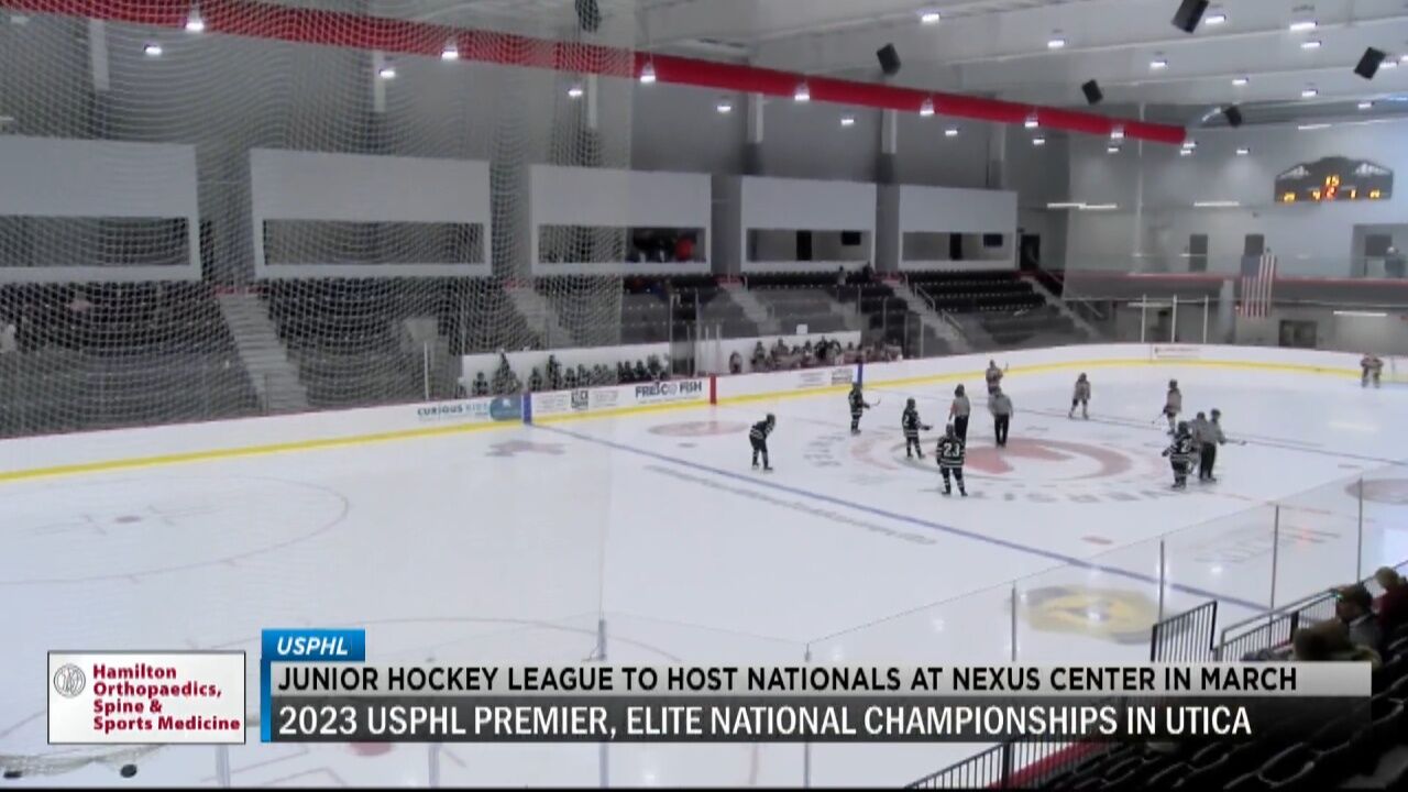 Nexus Center in Utica to host 2023 USPHL National Championships in March Video wktv