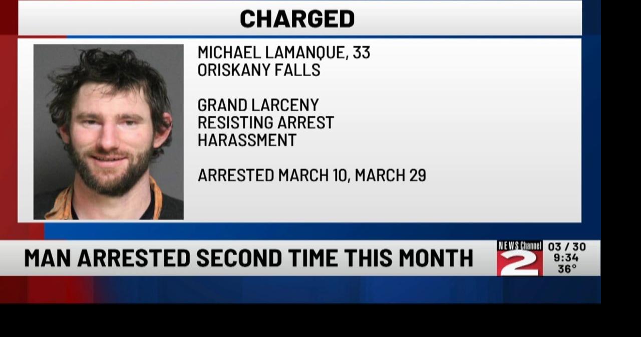 Man Arrested Twice in Month in Connection to Stolen Vehicle ...