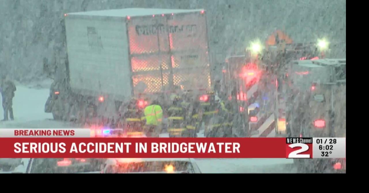 Serious Accident in Bridgewater Video
