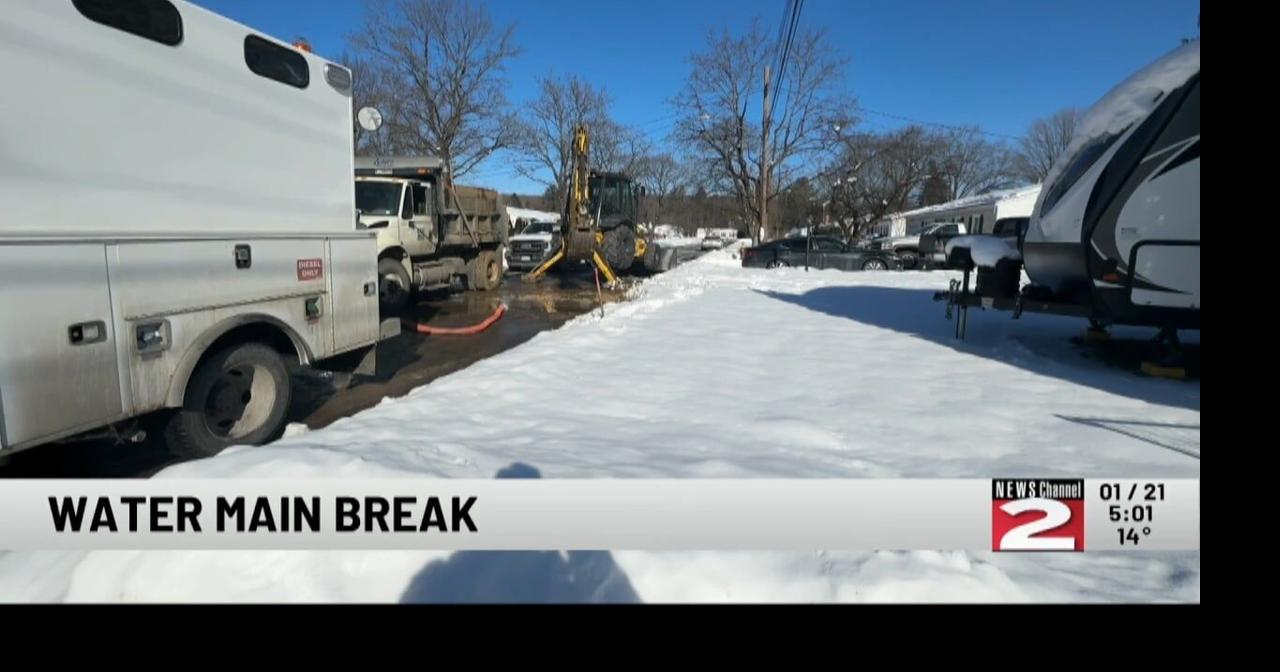 Water Main Break on Richmond Road in Utica Causes Temporary Disruption ...
