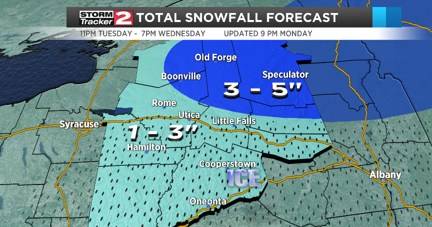 StormTracker 2 Alert Day Wednesday for widespread snow, wintry mix ...