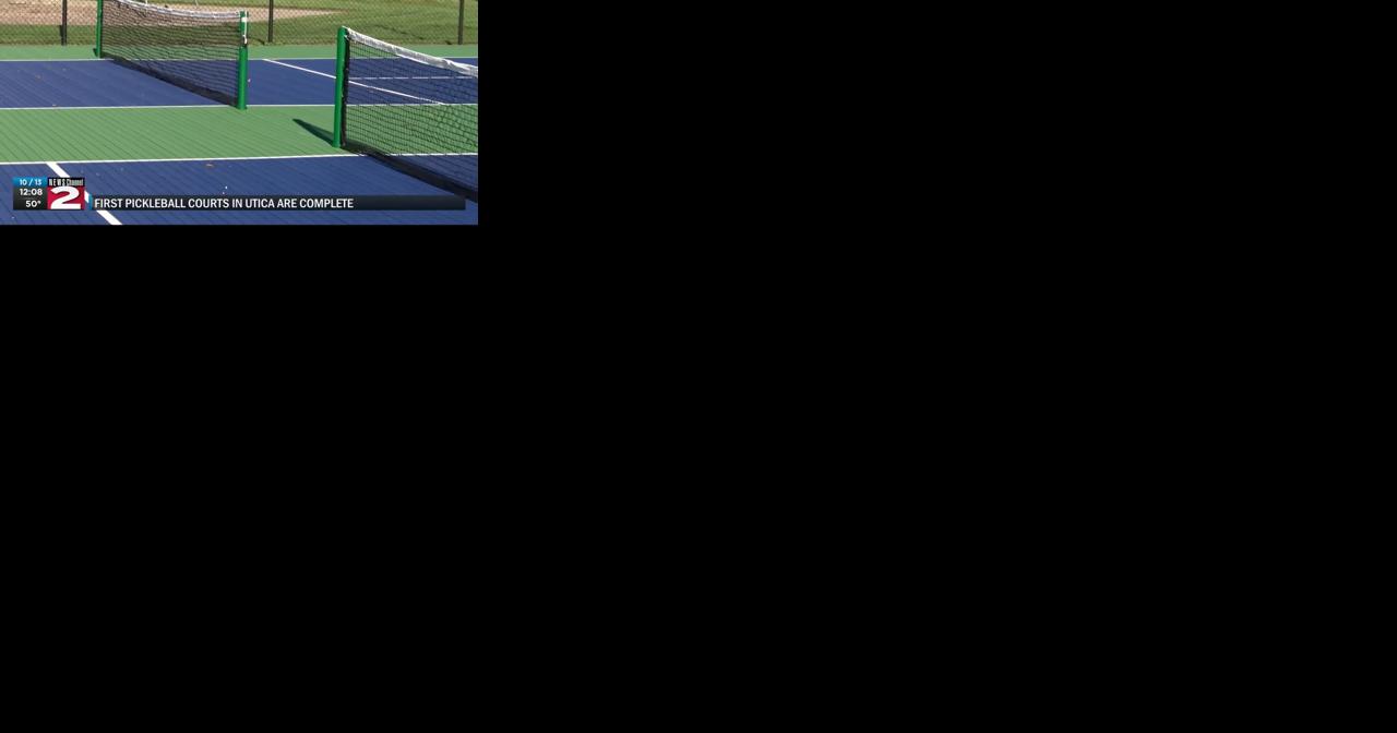 First in Utica History: Pickleball Courts Open - Vimarsana News