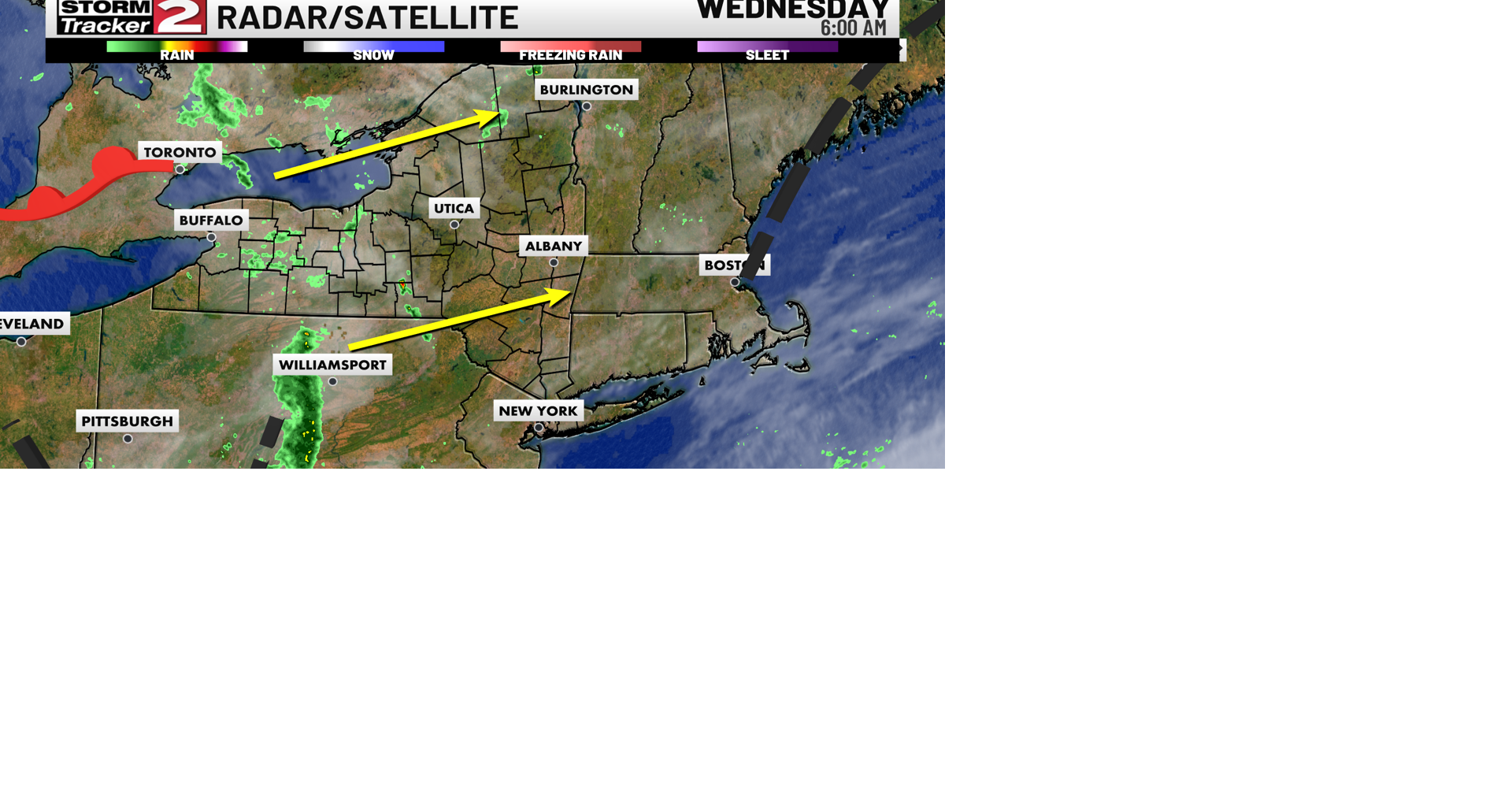 Isolated Rain and Storm Chances Today