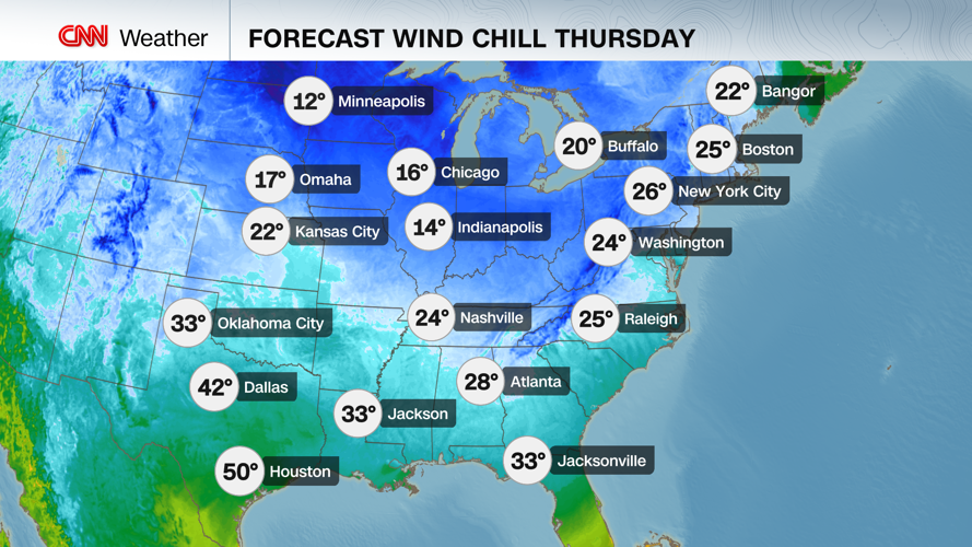 Big temperature drop on the menu this Thanksgiving for millions across ...