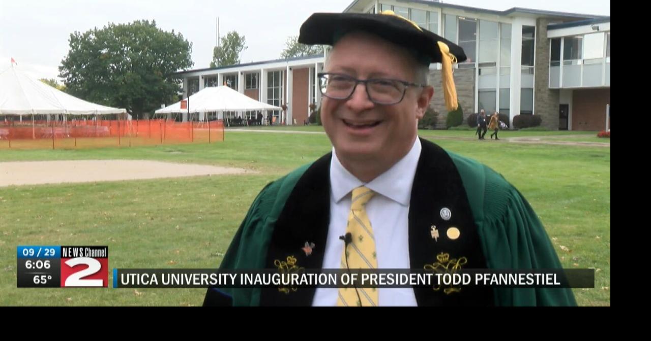 Utica University Officially Has New President Video