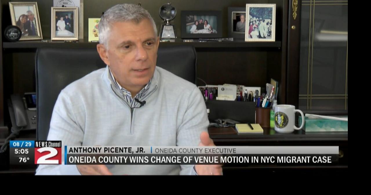 Oneida County Wins Change of Venue Motion in NYC Migrant Case | Local |  wktv.com