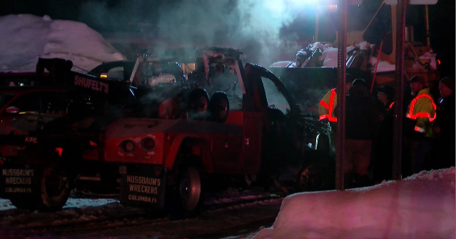 Crews Respond to Fire at Shufelt's Garage in Remsen | Local | wktv.com