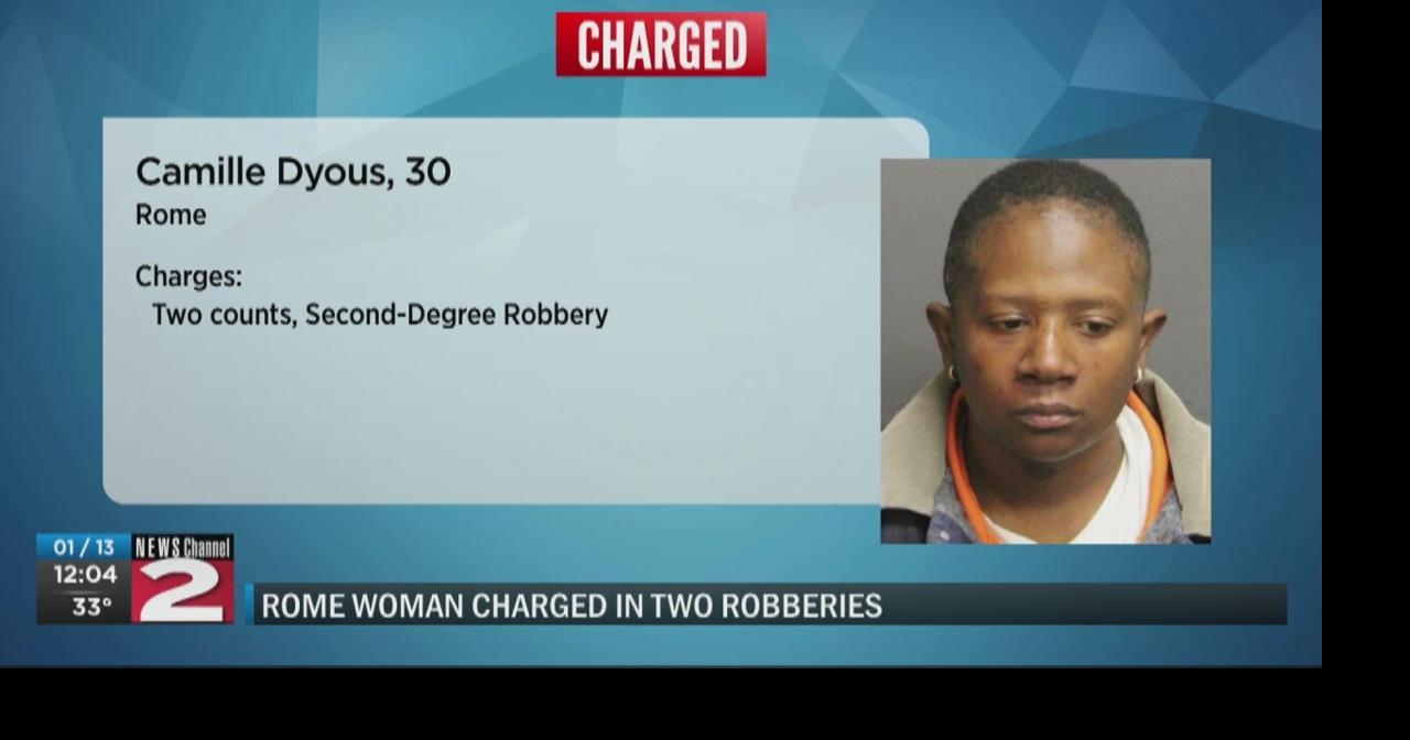 Rome woman accused in robberies at 2 local businesses | News | wktv.com
