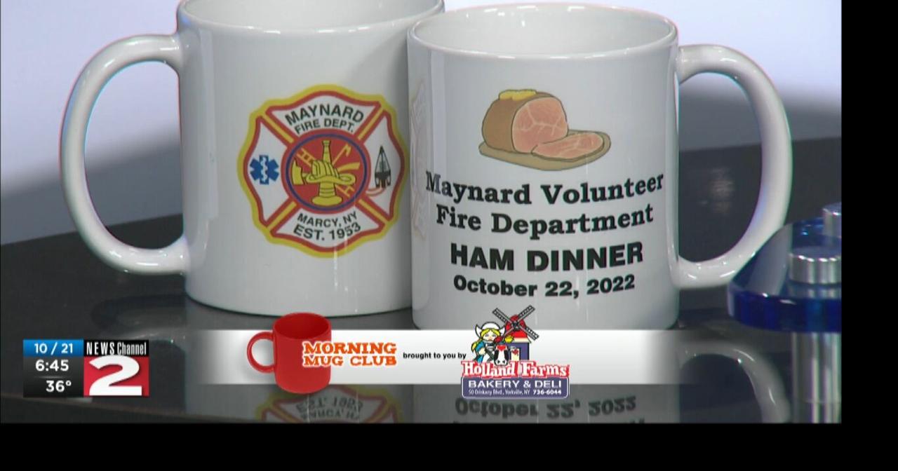 Mug Club Maynard Fire Department ham dinner Mug Club