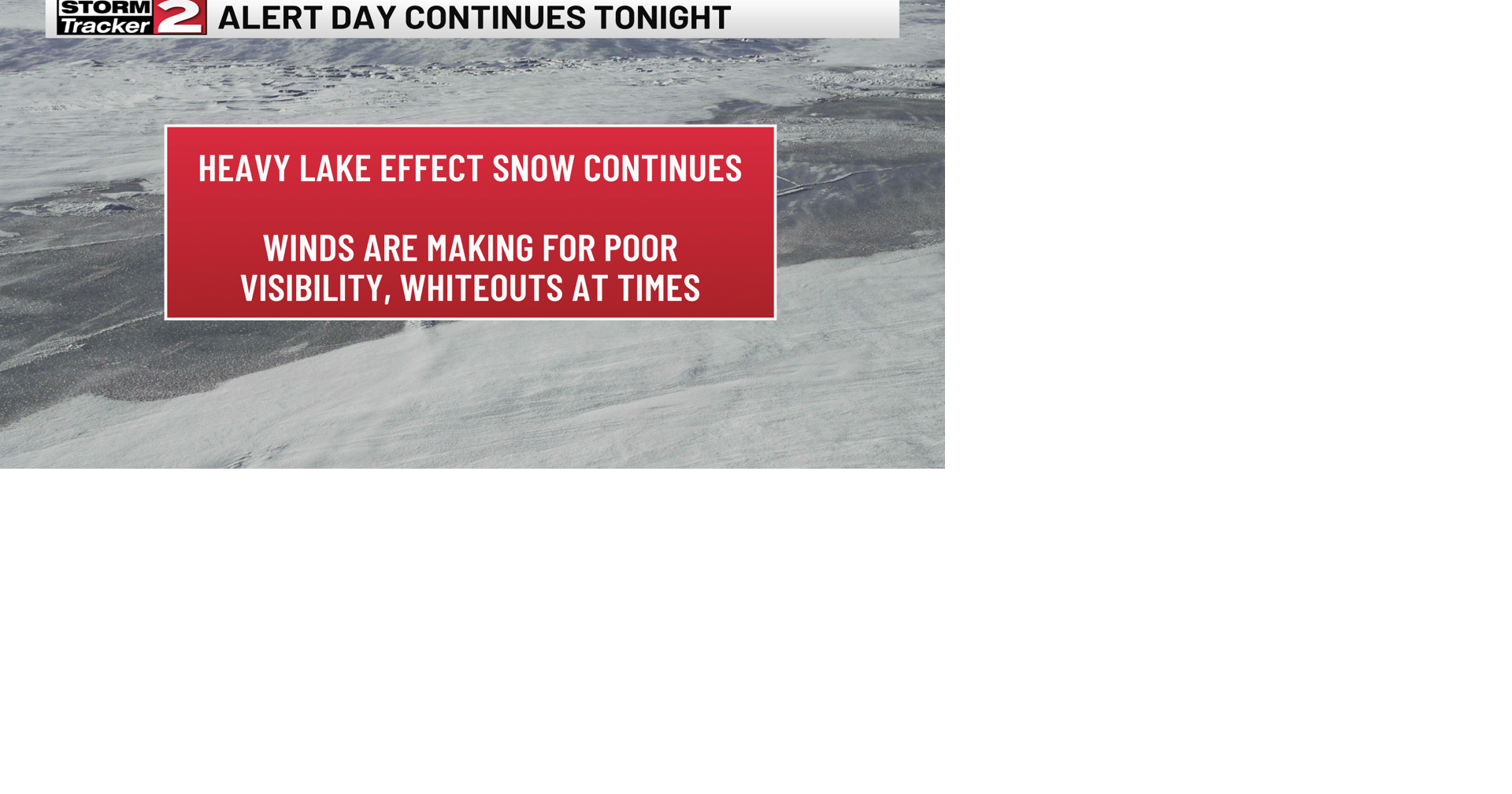 Heavy Lake Effect Snow Continues | Weather | wktv.com