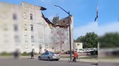 Building collapse in Herkimer