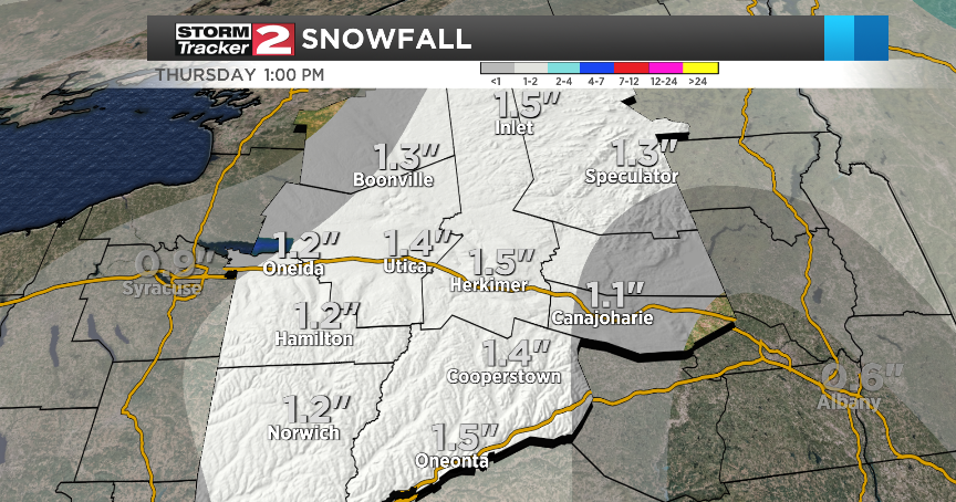 Strong cold front arrives Wednesday evening bringing rain, snow ...