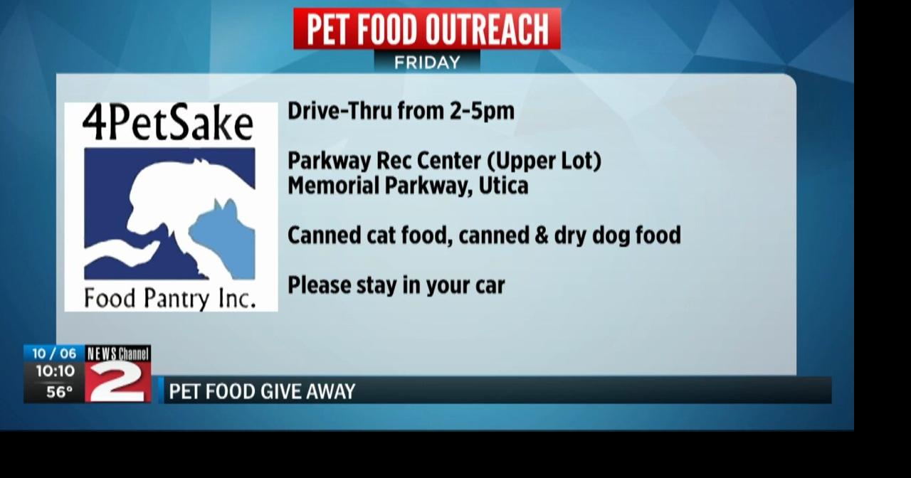 Pet Food giveaway Community