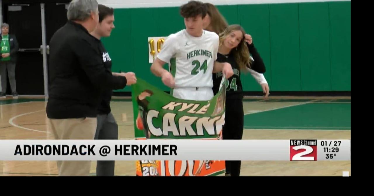 Kyle Carney Nets His One Thousandth Point as Herkimer Tops Adirondack