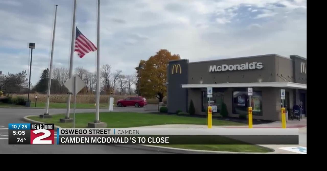 Camden McDonald's To Close Local