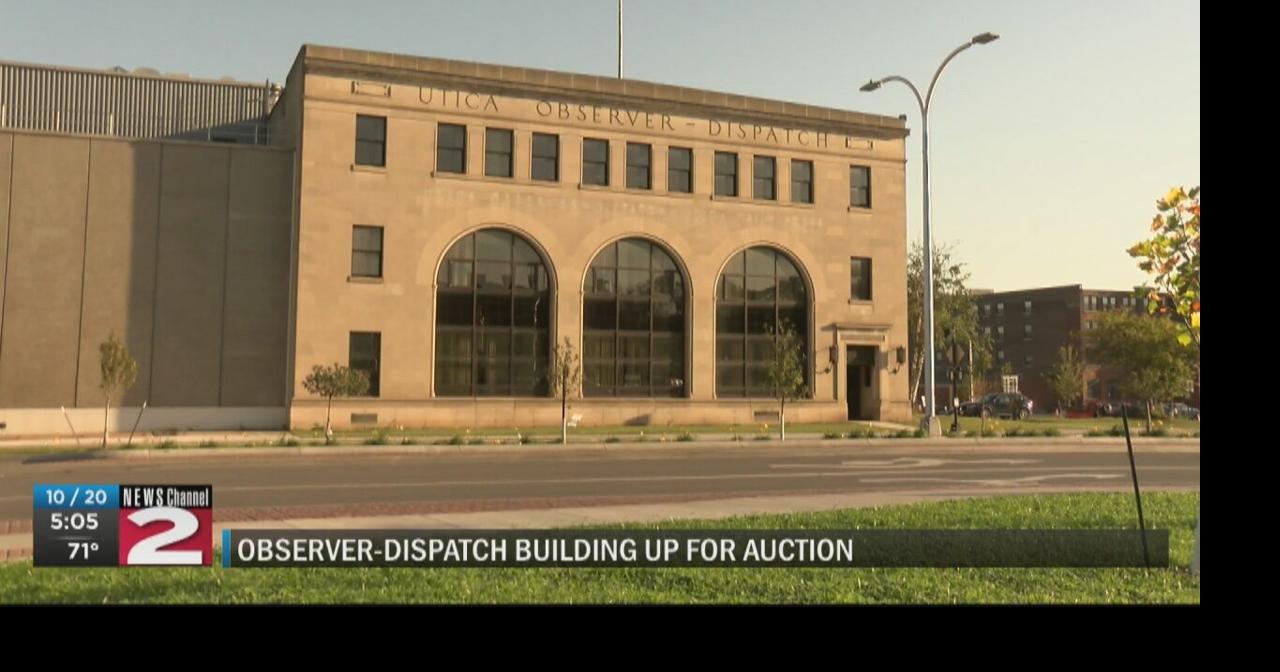 Utica Observer-Dispatch building up for auction in November | Archive