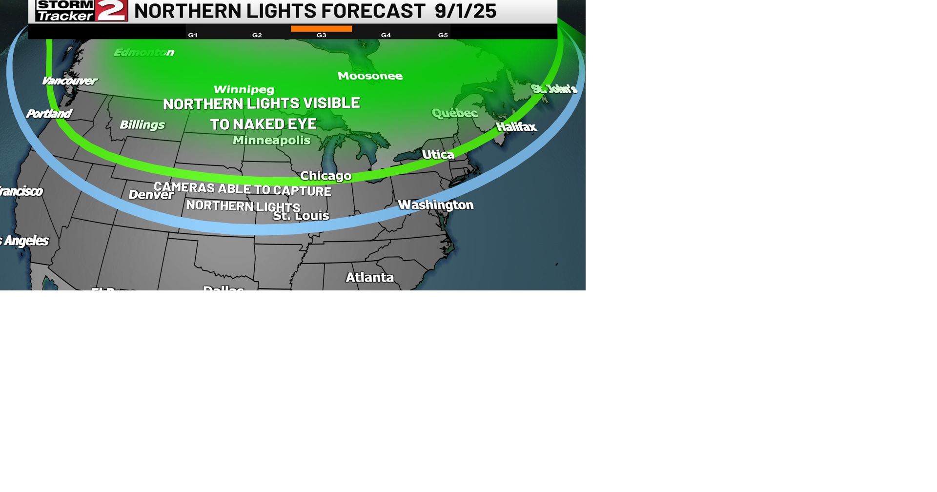 Northern Lights Possible Tonight, Tracking Stubborn Clouds | Weather ...