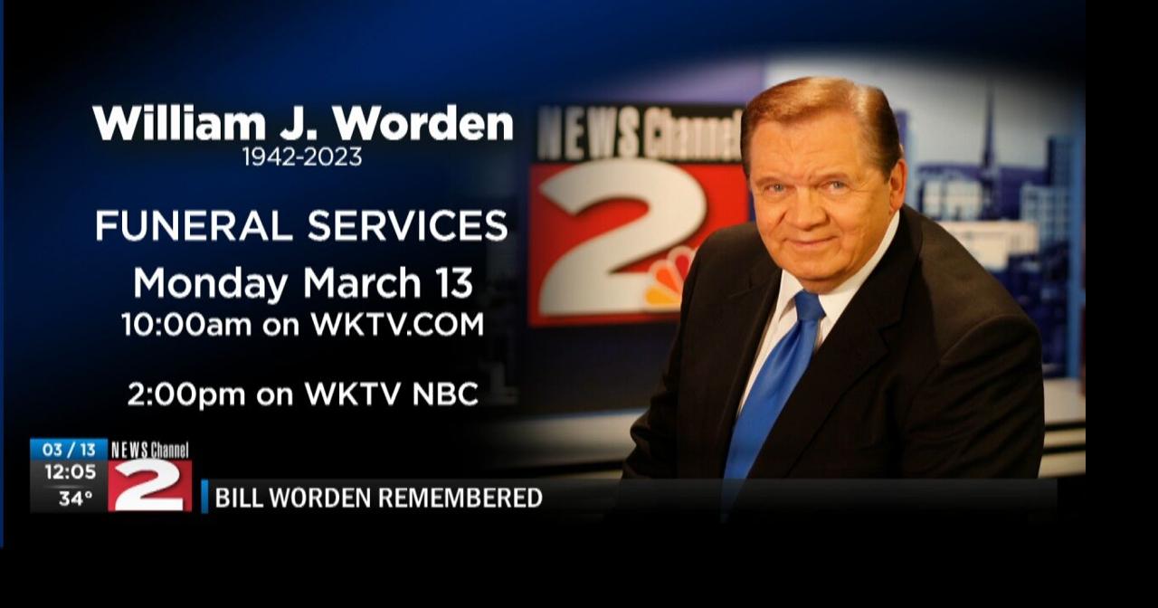 Bill Worden funeral service highlights icon's impact Video