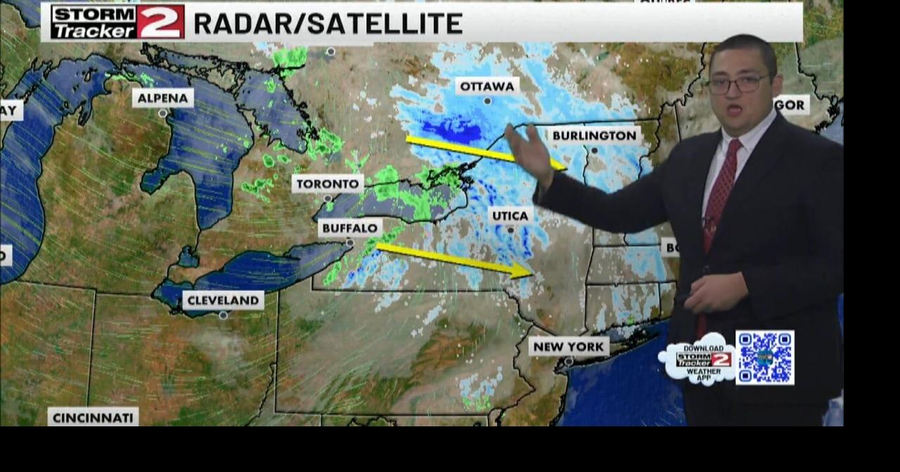 A Mix Of Rain and Snow Showers Today, Dry Start To The Work Week ...