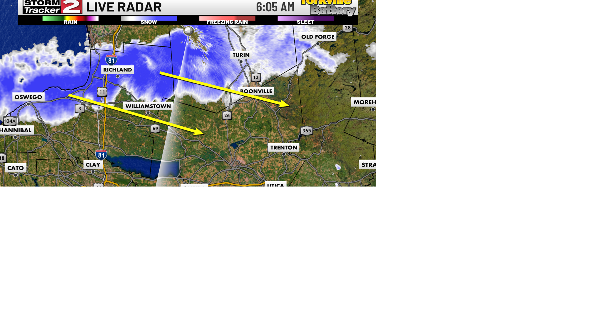 Friday Forecast: Tracking Lake-Effect Snow and Frigid Wind Chills | Top ...