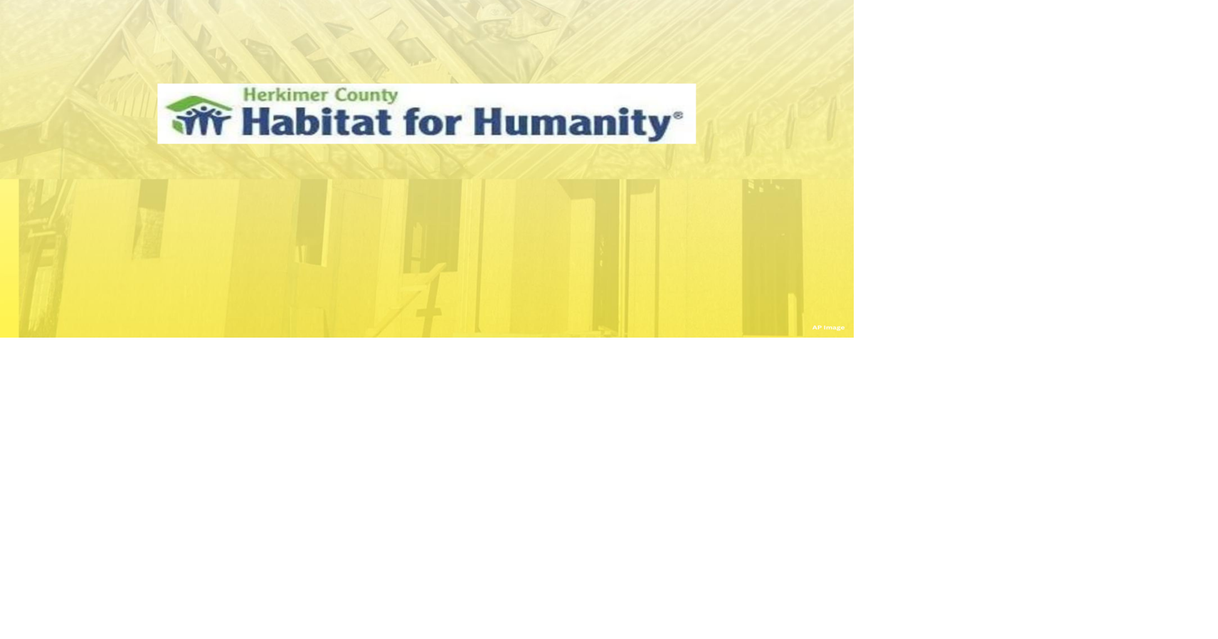Herkimer County Habitat for Humanity Accepting Partner Family