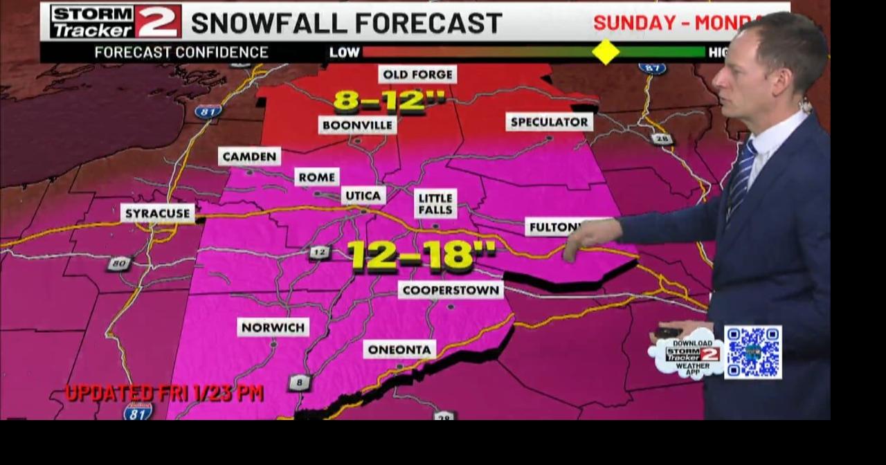Evening Forecast:Bitterly Cold Temperatures to Start the Weekend ...