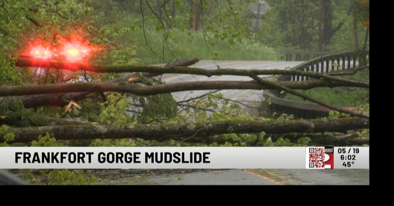 Route 171 Reopens Through Frankfort Gorge After Mudslide Cleanup ...