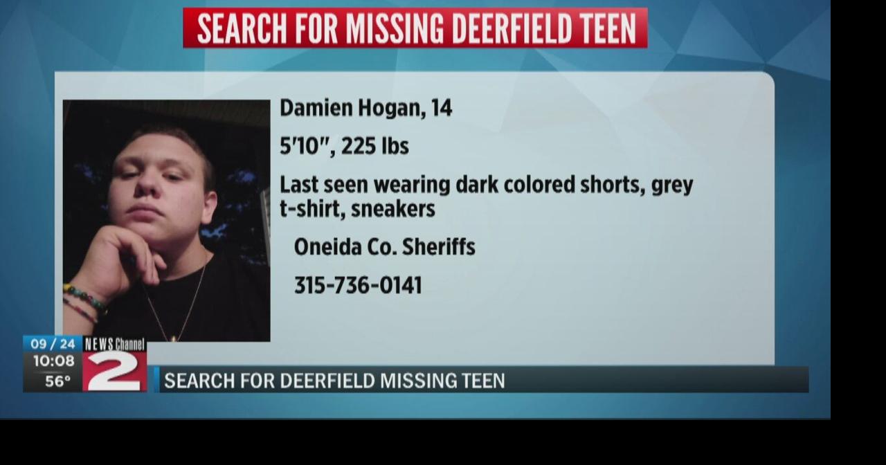 UPDATE: Missing teen from Deerfield Found Safe | Archive | wktv.com