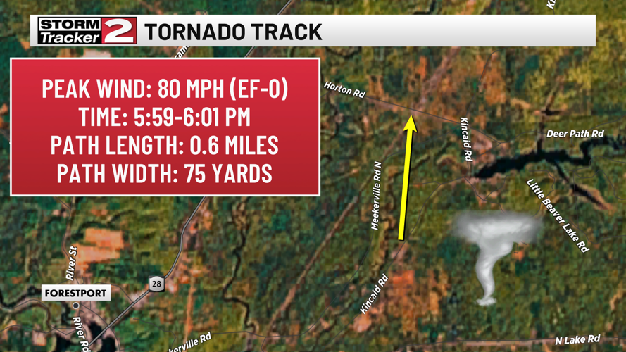 EF-0 Tornado Confirmed in Forestport | Local | wktv.com