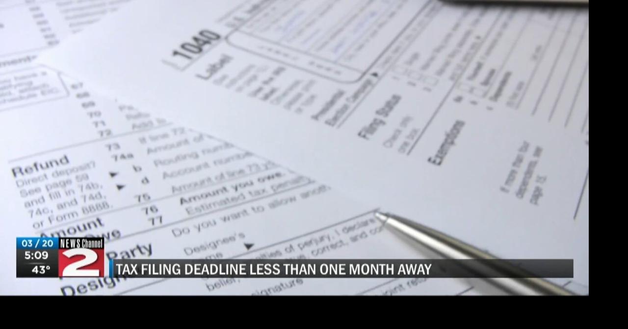 Tax filing deadline less than one month away | Focus Economy | wktv.com