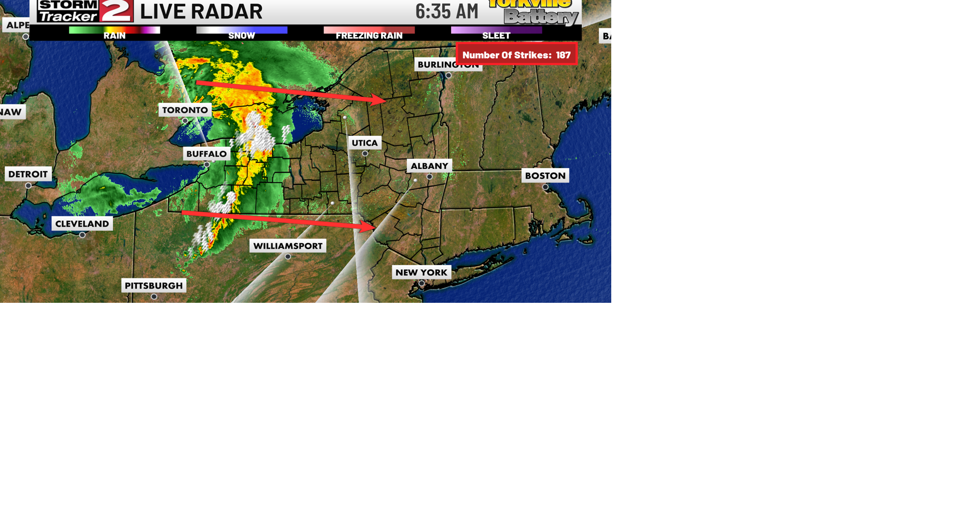 Round of Rain With Possible Lightning This Morning | Top Stories | wktv.com