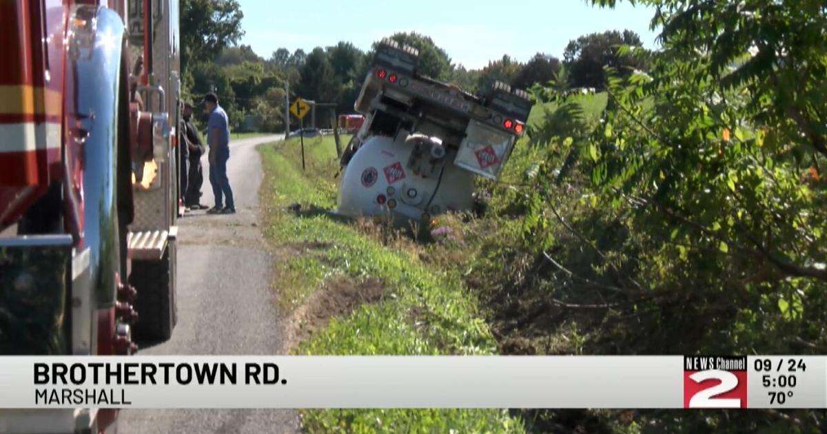 Local. Account Map UPDATED: Propane Truck Rollover Closes Brothertown Road in Town of ...