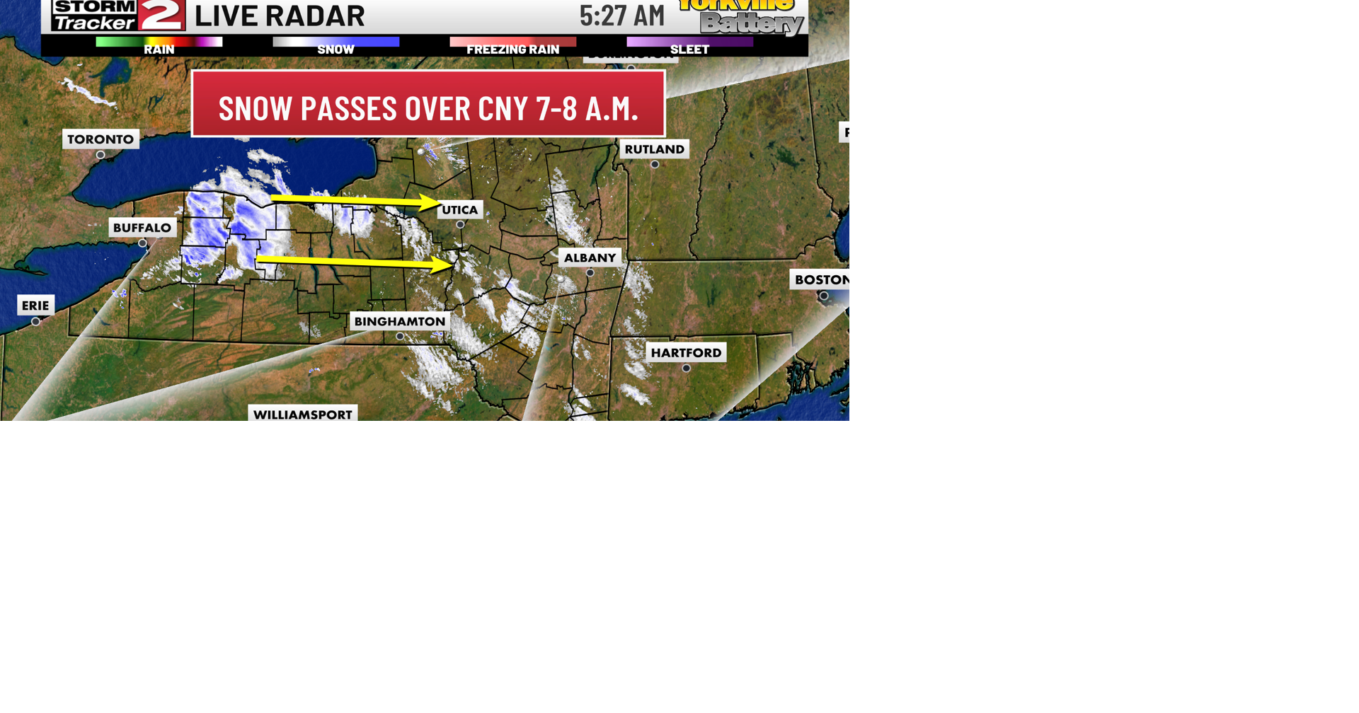 Cold and Windy Friday, With Lake-Effect Snow Chances | Top Stories ...
