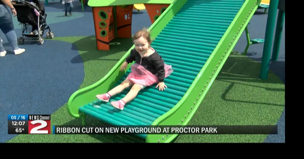 Utica unveils new playground at TR Proctor Park Community