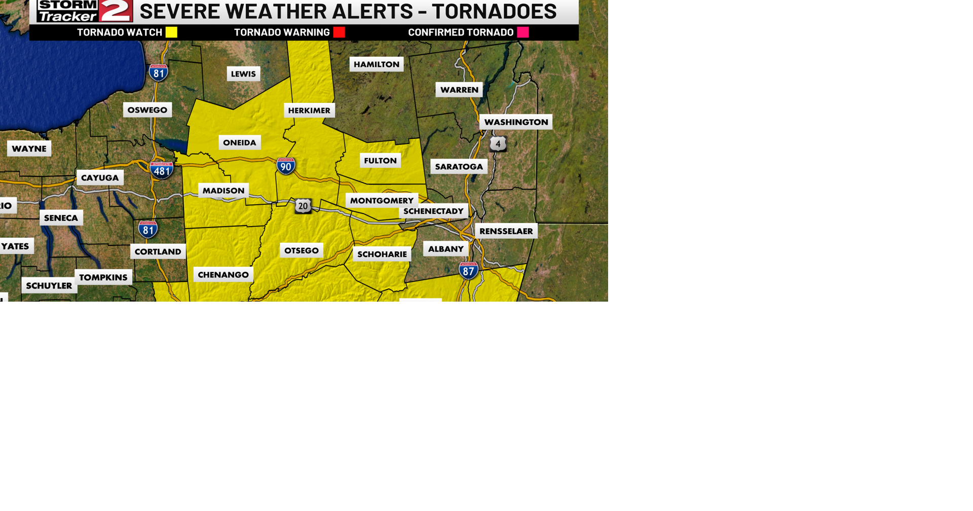 Tornado Watch until 9:00 pm