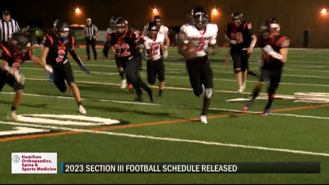 Section III 2022 football schedule released: See games, which teams  switched classes 