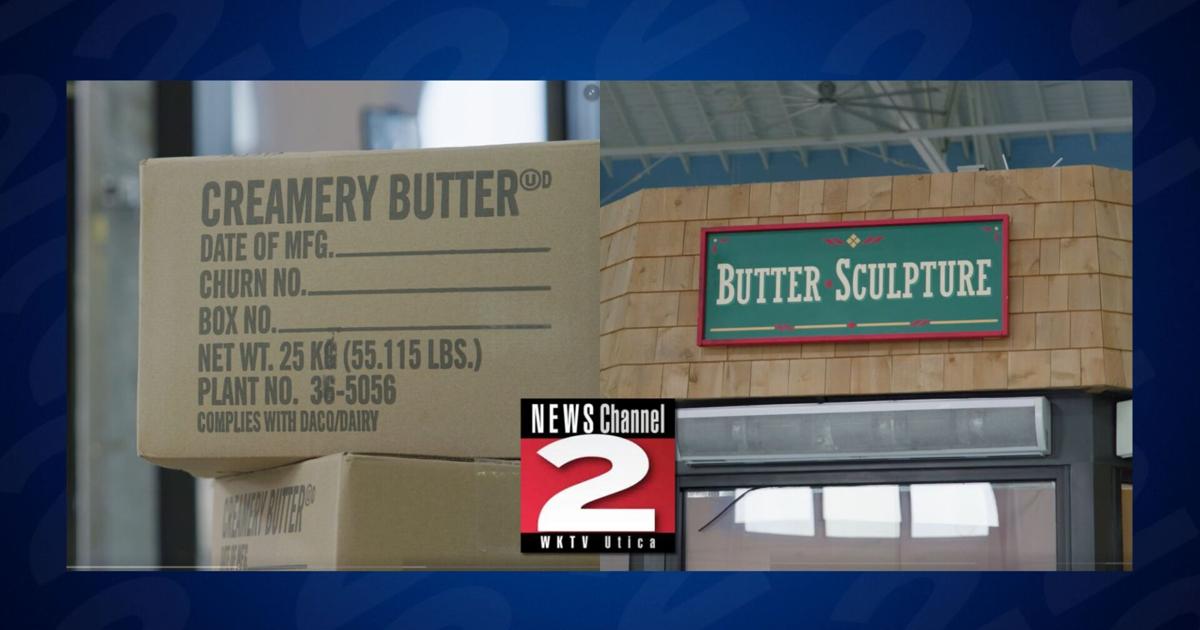 800 Pounds of Butter Arrives for New York State Fair Sculpture