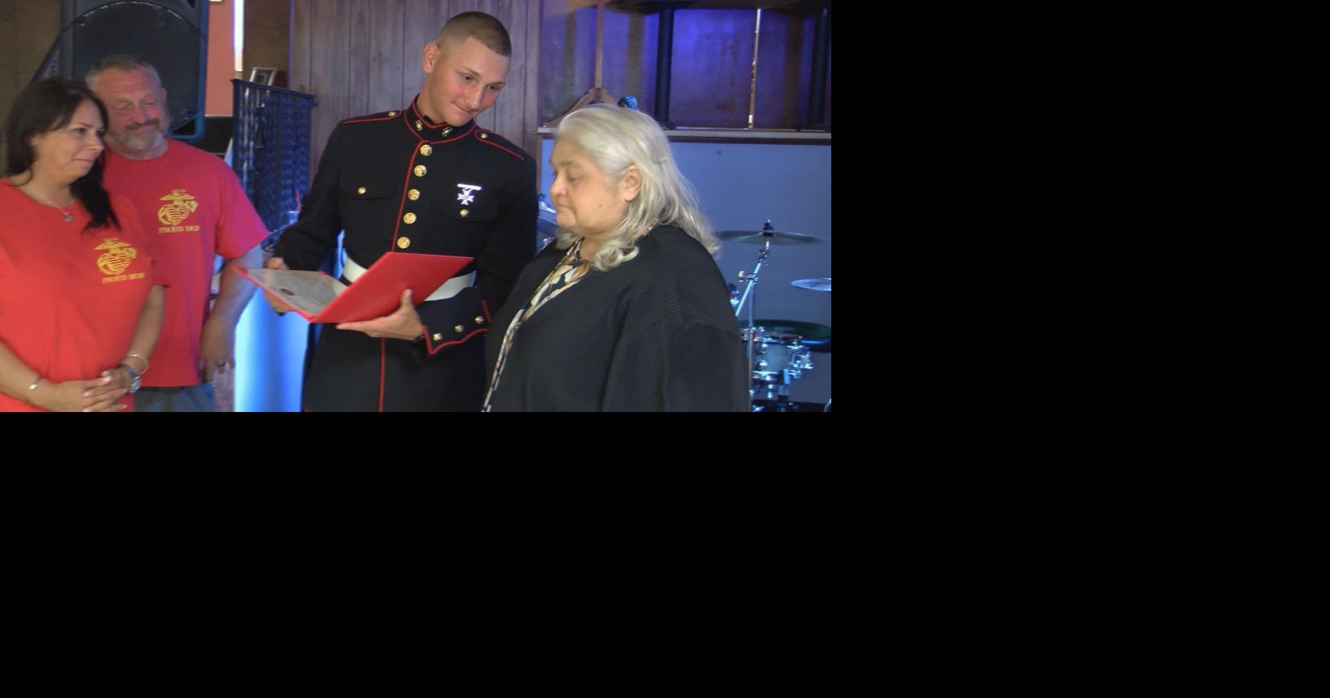 Rome Marine Pledges to Keep Fallen Soldier Daniel Geary's Story Alive