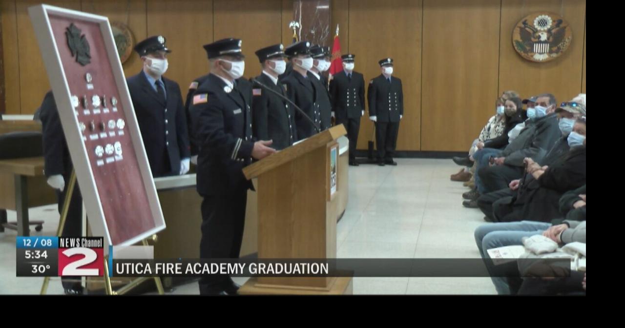 Utica Fire Academy graduation; 14 recruits join fire service Local