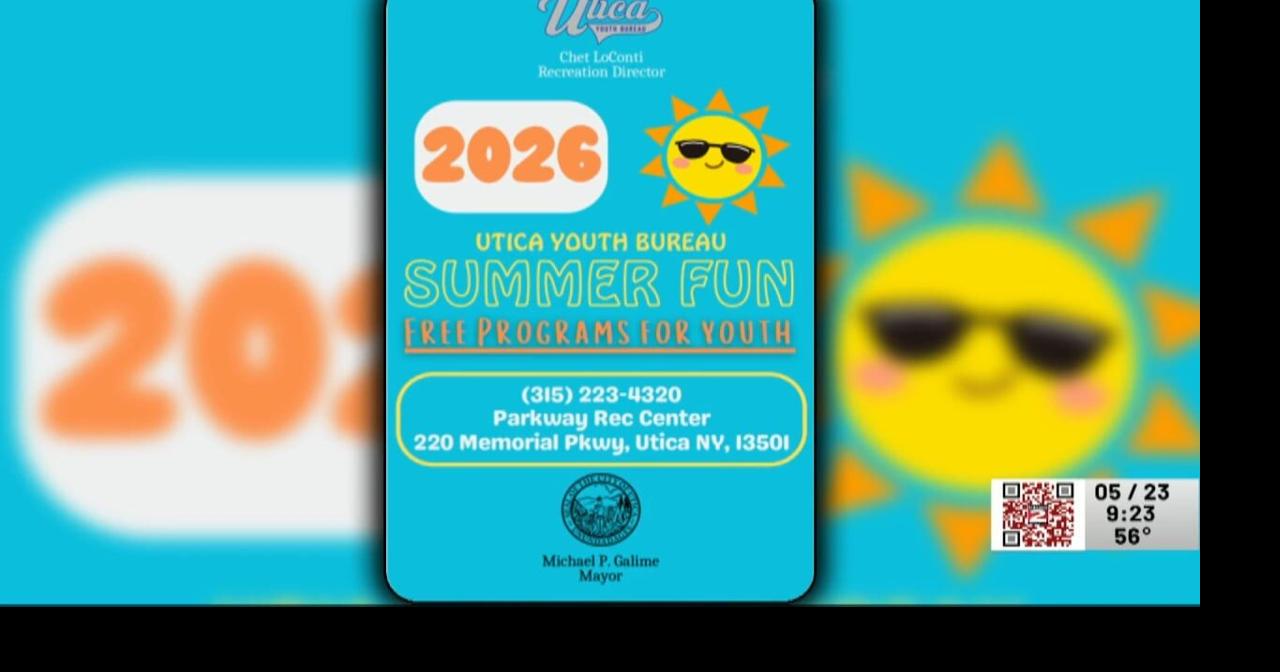 City of Utica Youth Bureau Introduces 2026 Free Summer Programs