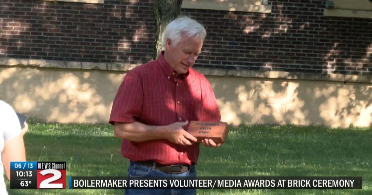 Boilermaker Presents Volunteer/Media Awards at Brick Ceremony - Vimarsana News