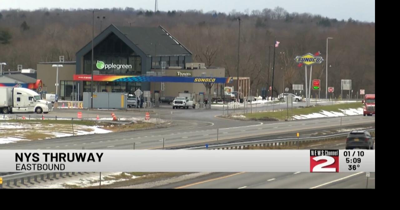Oneida Service Plaza Opens on Thruway Video